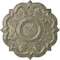 Ekena Millwork Deria Ceiling Medallion (Fits Canopies up to 6"), 20 1/4"OD x 1 1/2"P, Castle Stone Crackle CM20DRCSC - alternate 1
